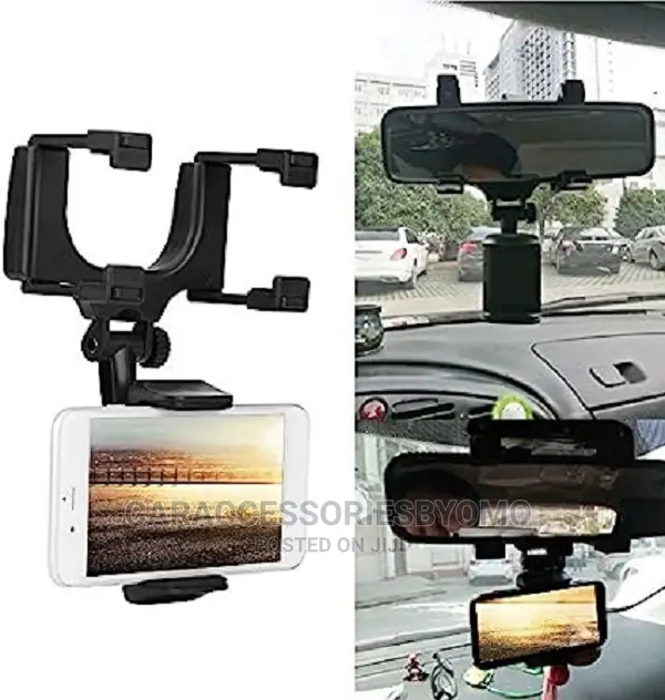 Universal Car Rear View Mirror Mount Car Phone Holder Mount
