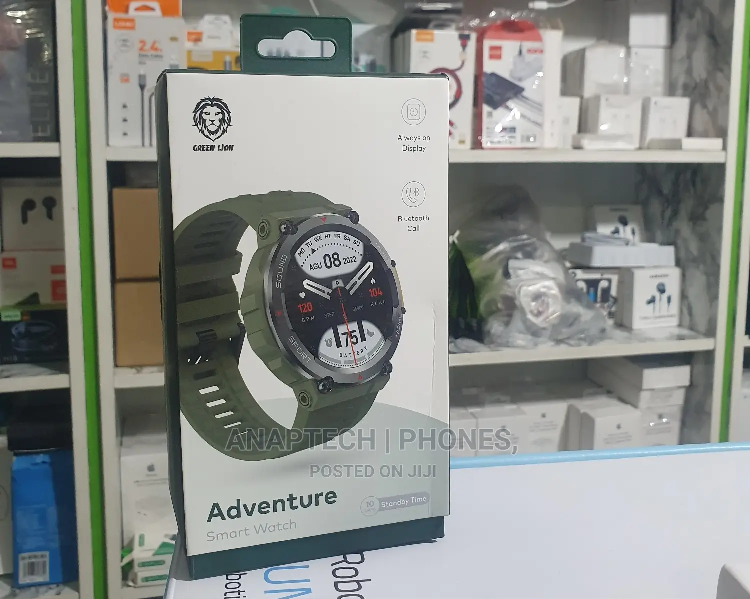 Greenlion Adventure Smartwatch/ Always on Display