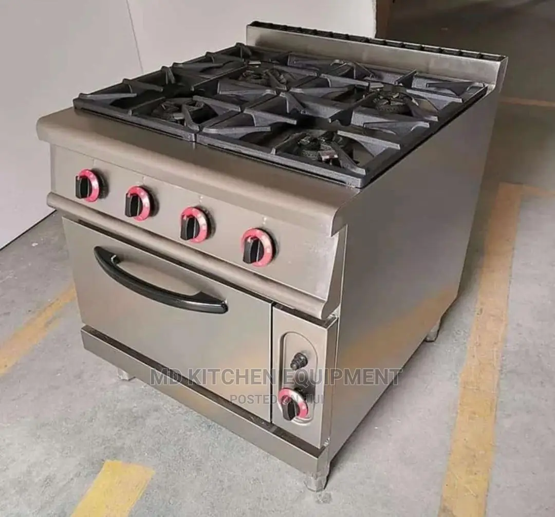 Industrial 4 Burna Gas Cooker