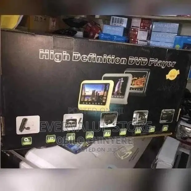 9 Inches Headrest DVD Player With Bluetooth/Sd Card