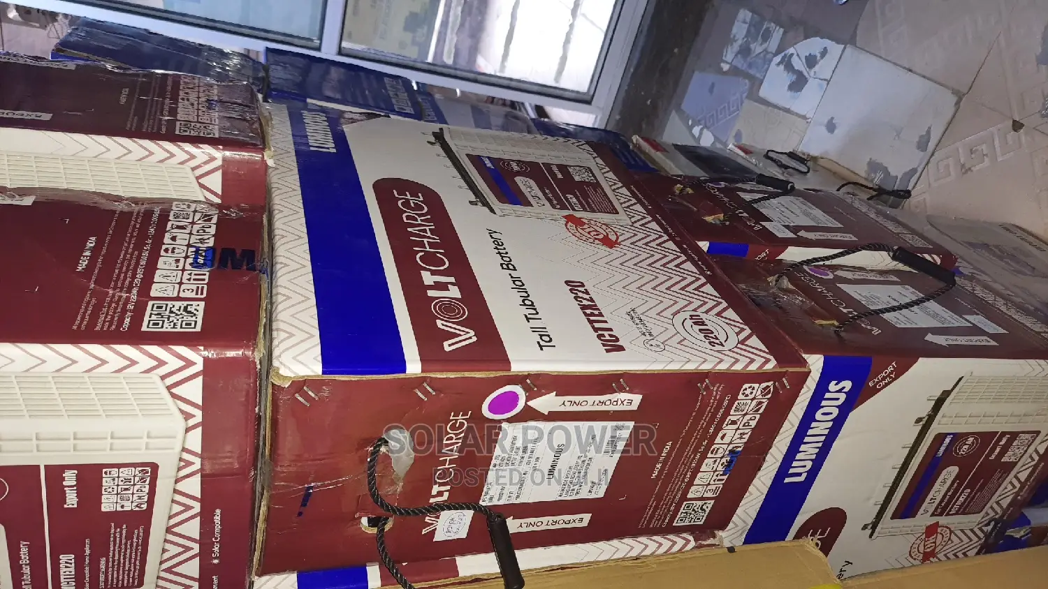 Luminous Voltcharge Tubular Battery 12v220ah