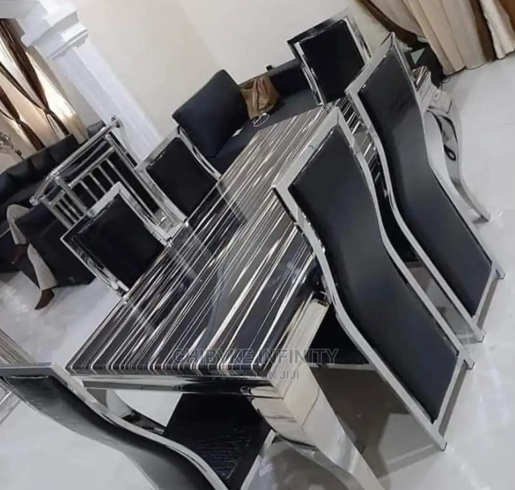 Imported Quality Marble Dining Table by 6 Seater