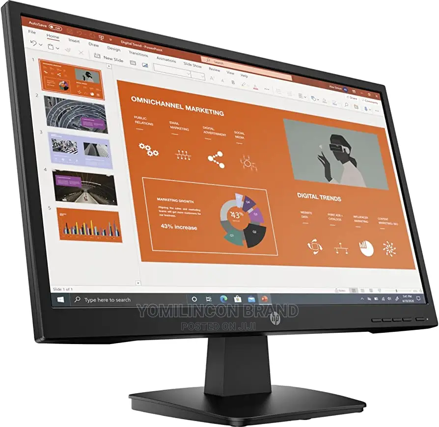 HP P22va G4 21.5 Inch FHD (1920 X 1080) 1 Monitor, Full HD