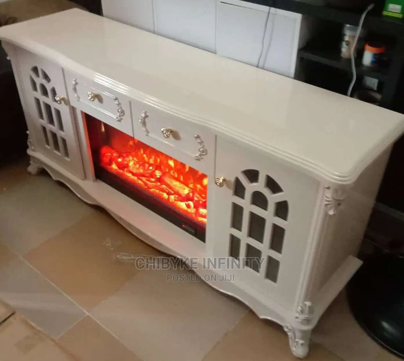 Imported, Brand New and Top Quality Fire Place Tv Stand