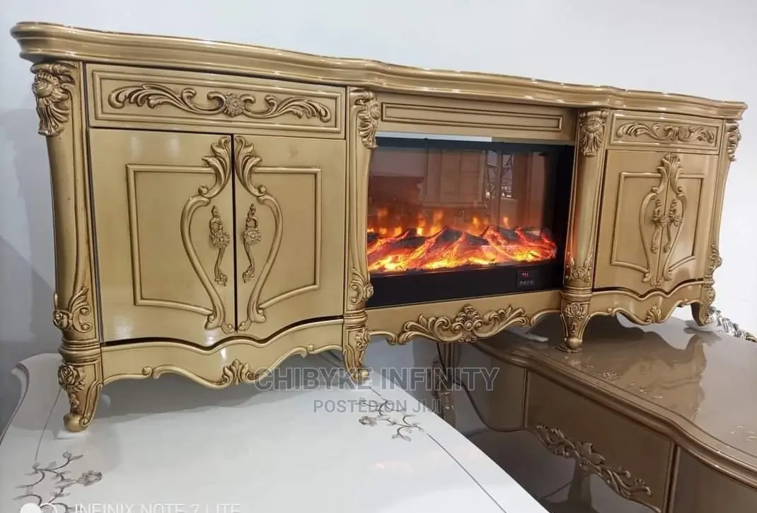 Imported, Brand New and Top Quality Fire Place Tv Stand
