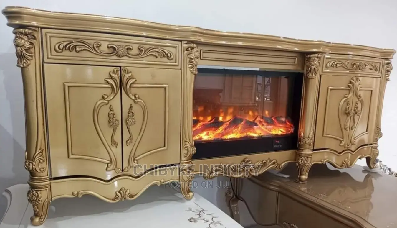 Imported, Brand New and Top Quality Fire Place Tv Stand