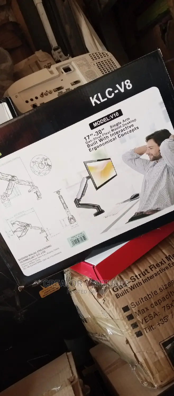 Laptop and Monitor Adjustable Stand, Anti-Rust Body