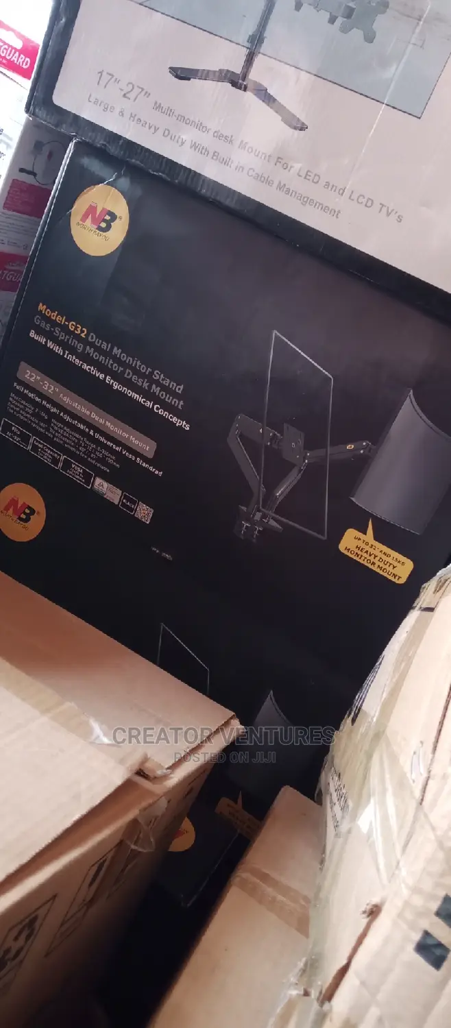 Laptop and Monitor Adjustable Stand, Anti-Rust Body