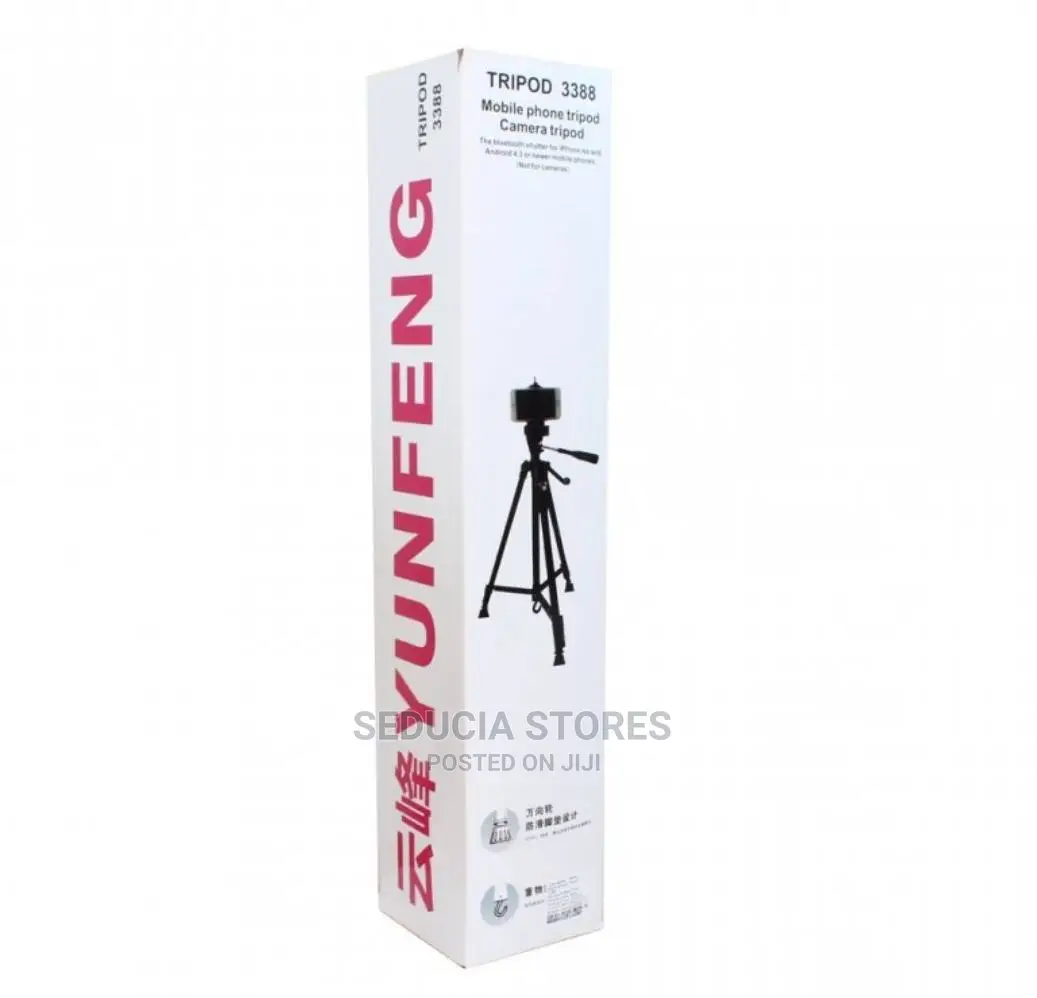 Yunteng3388 Adjustable Phone Camera Tripod Stand With Remote