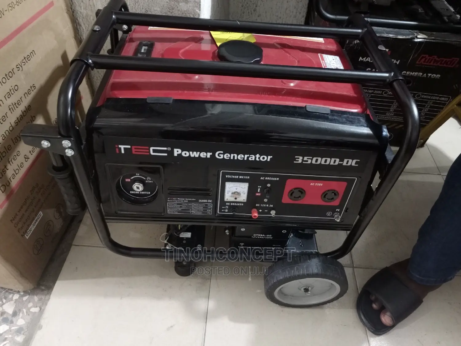 ITEC Power Generator 4.5 KVA 100% Copper