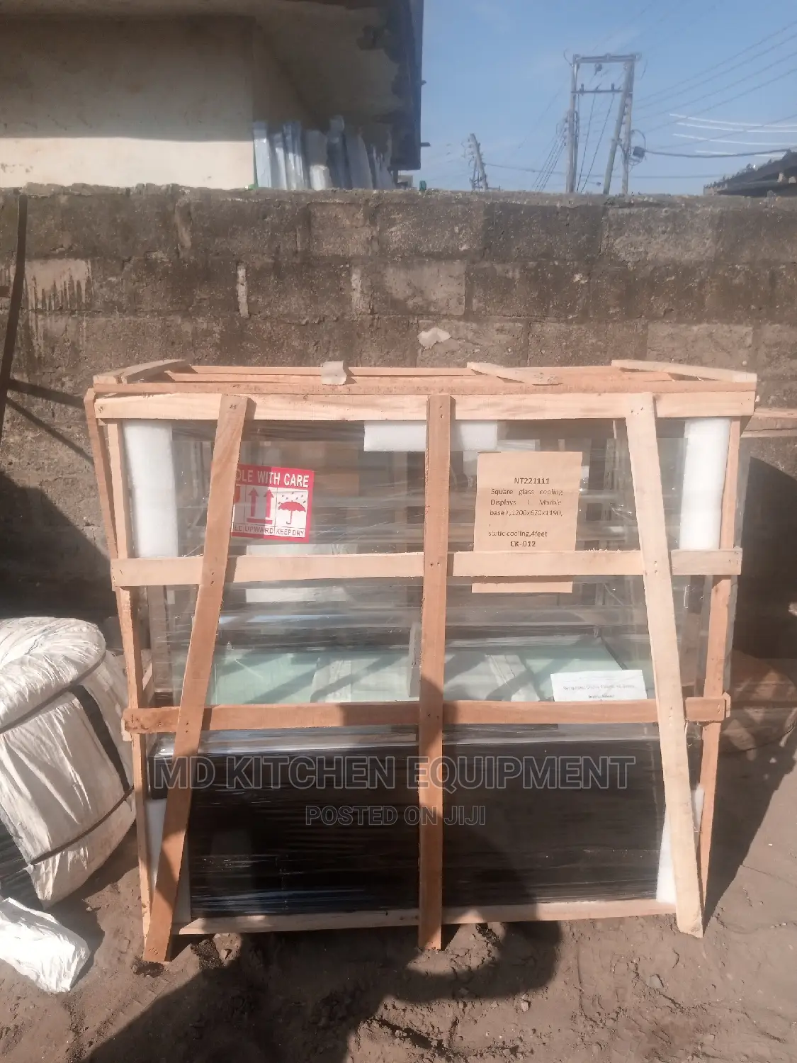 4ft Square Cake Display Chiller