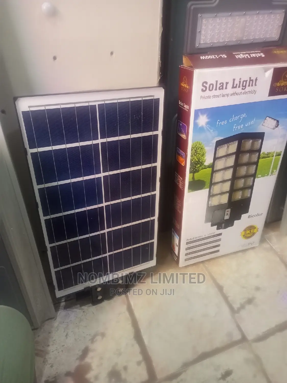 New Upgrade 1500w All in One SOKO SOLAR Street Light
