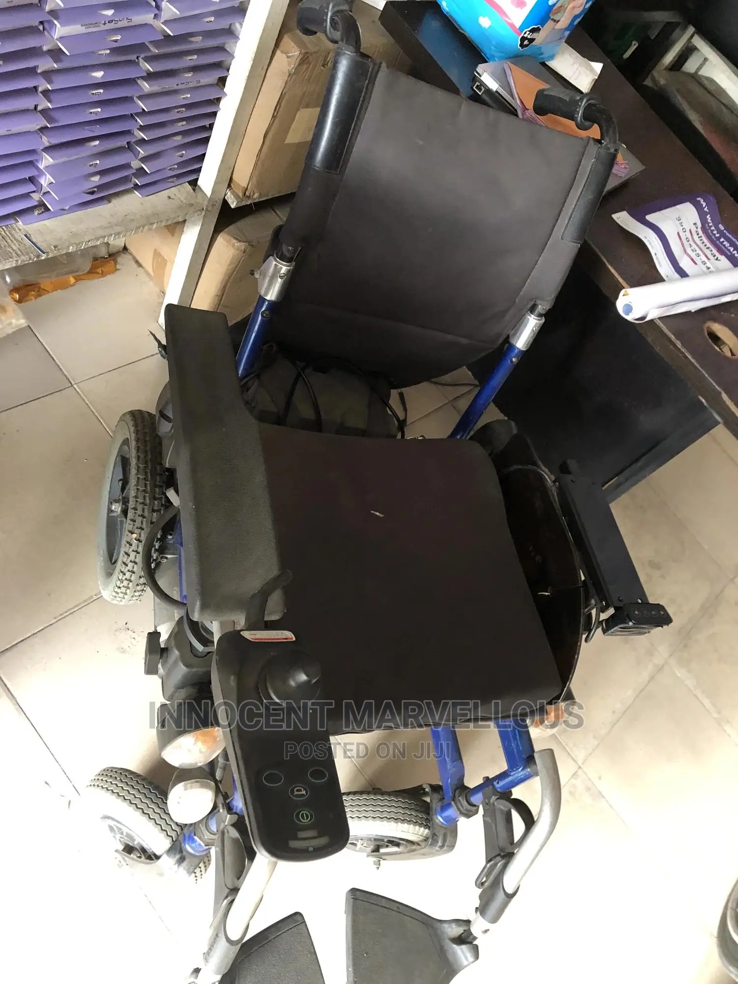Motorised Electric Foldable Wheelchair