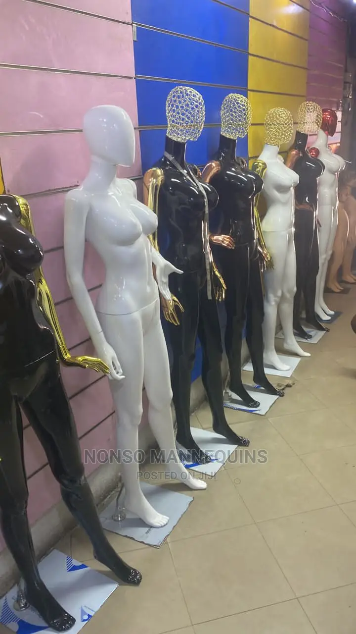 Size 8 and 10 Female Mannequins of Different Types