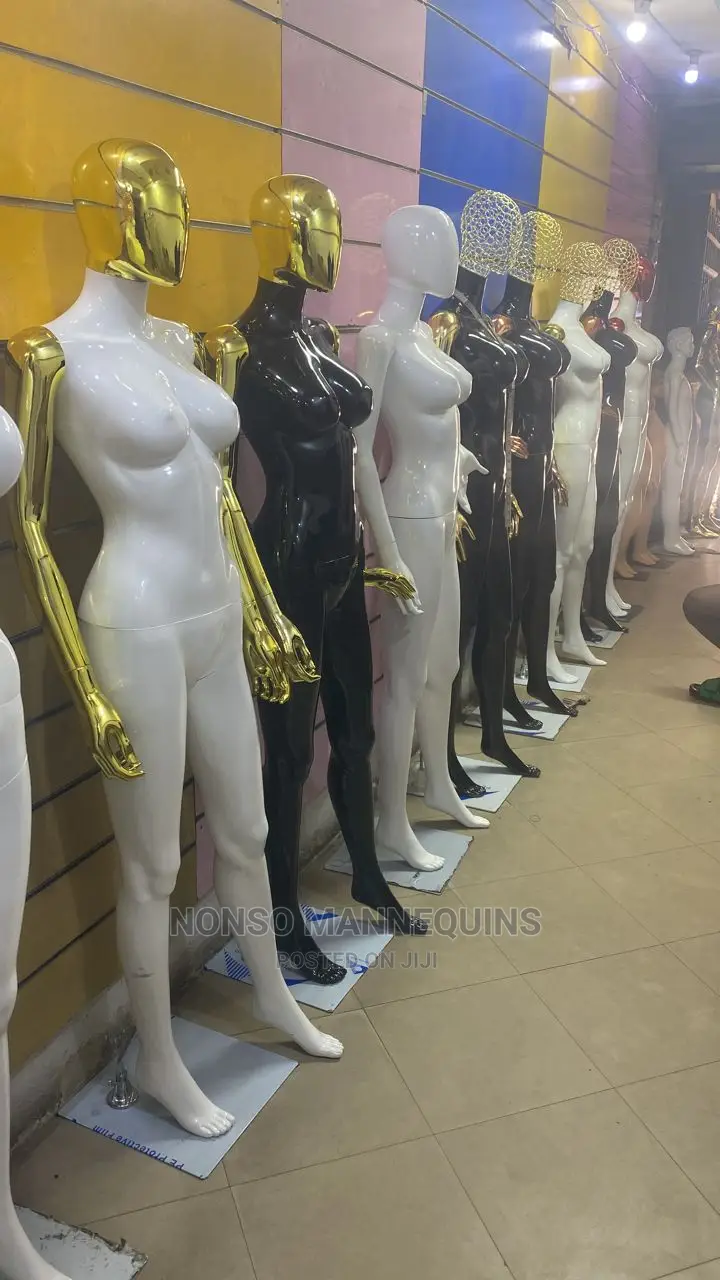 Size 8 and 10 Female Mannequins of Different Types