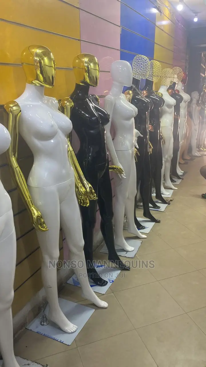 Size 8 and 10 Female Mannequins of Different Types