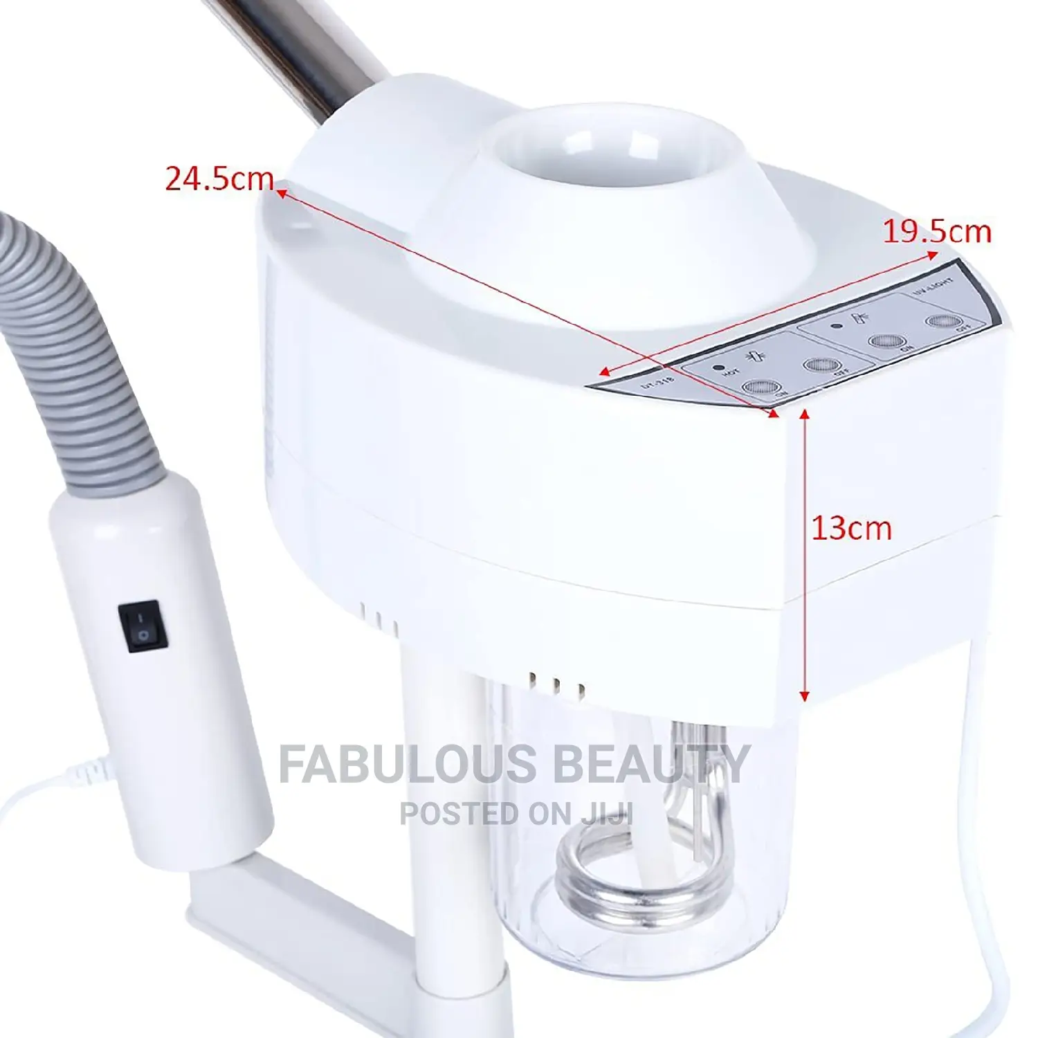 2 in 1 Magnifying Stand Facial Steamer 5x.