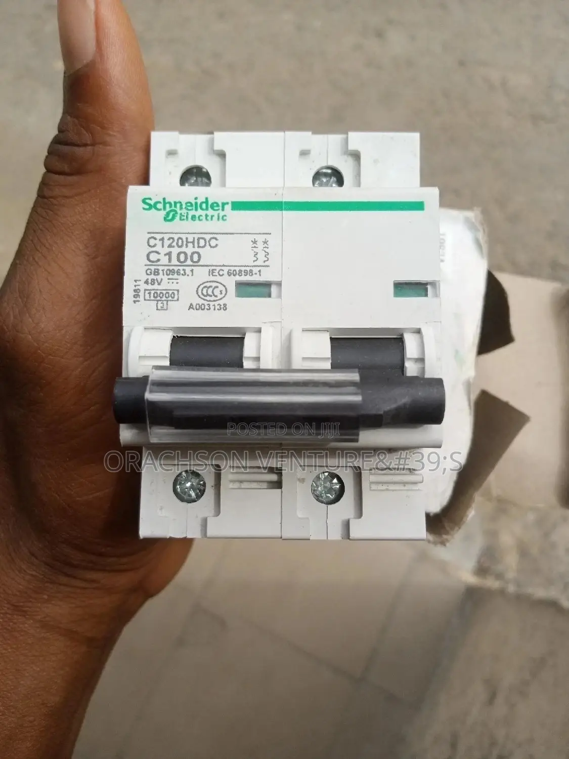 125amps 2pole DC Breaker Schneider