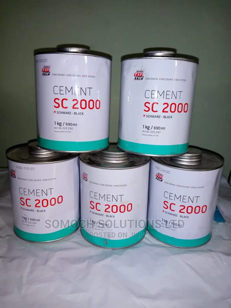 Rema Tip Top Cement Gum Sc 2000 Conveyor Belt Joiner Lagos