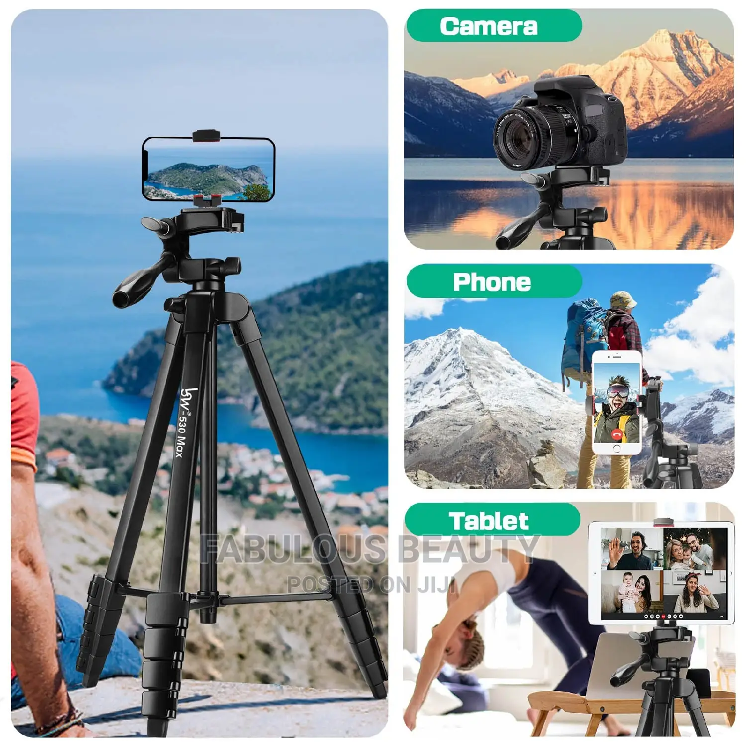 Tripod Stand, (67 Inch) for DSLR Camera