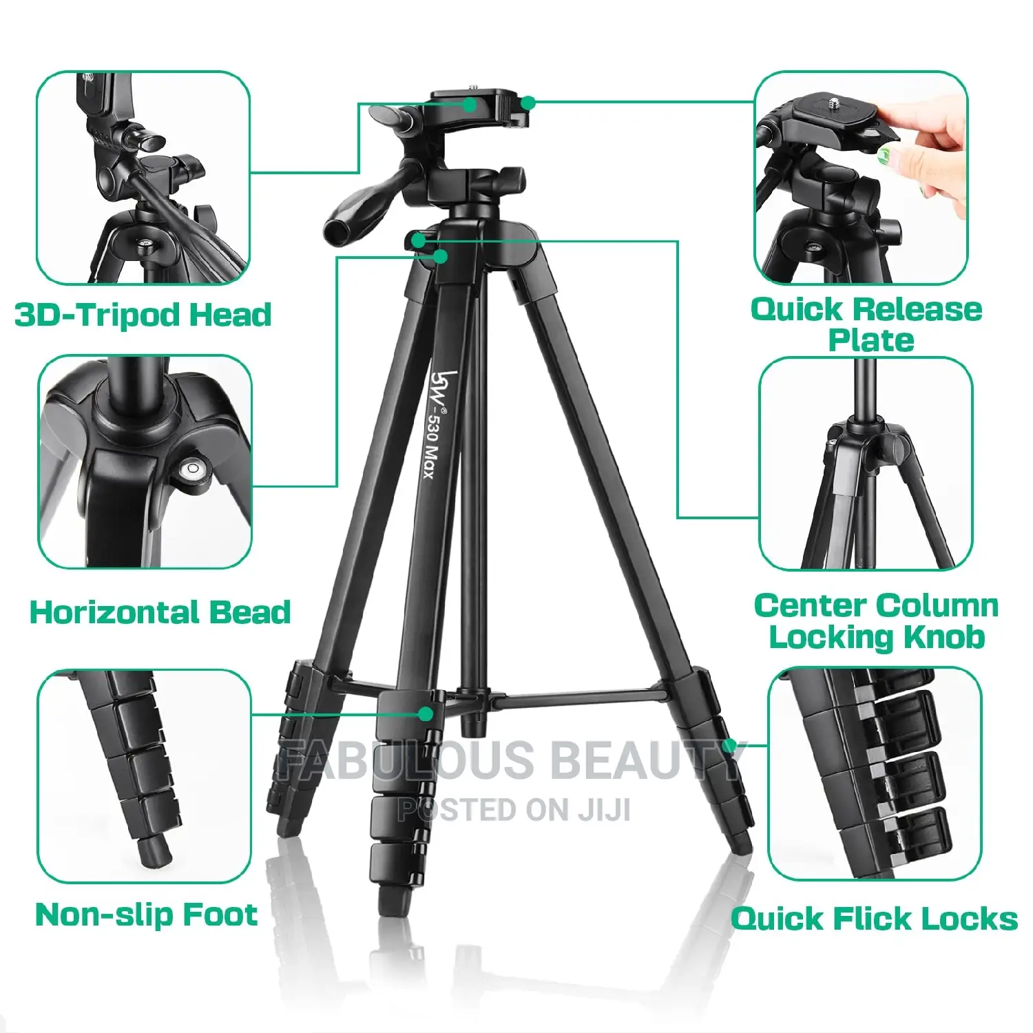 Tripod Stand, (67 Inch) for DSLR Camera