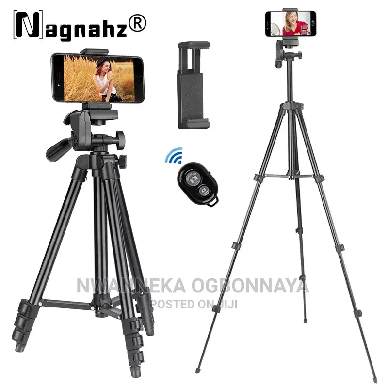 Tripod Stand With Bluetooth Selfie