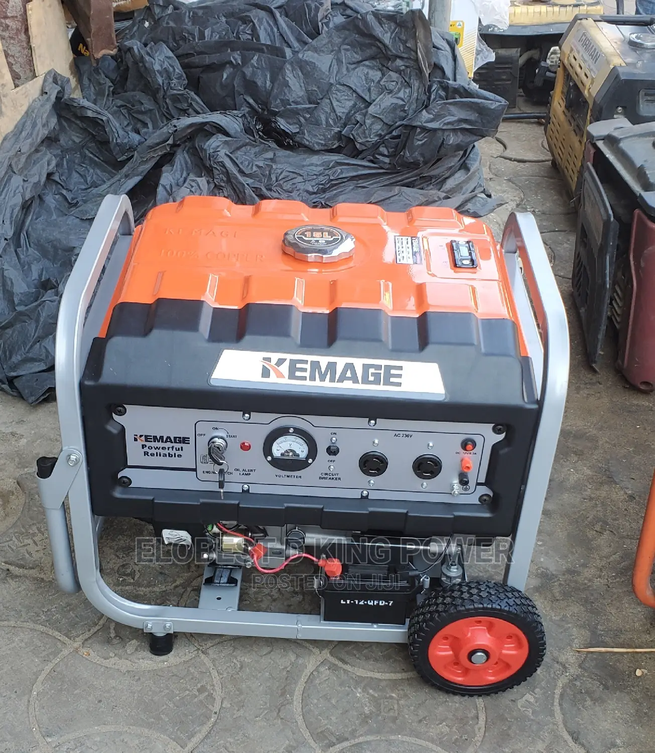5.5kva Kemage Key Start Generator Km5800e2r