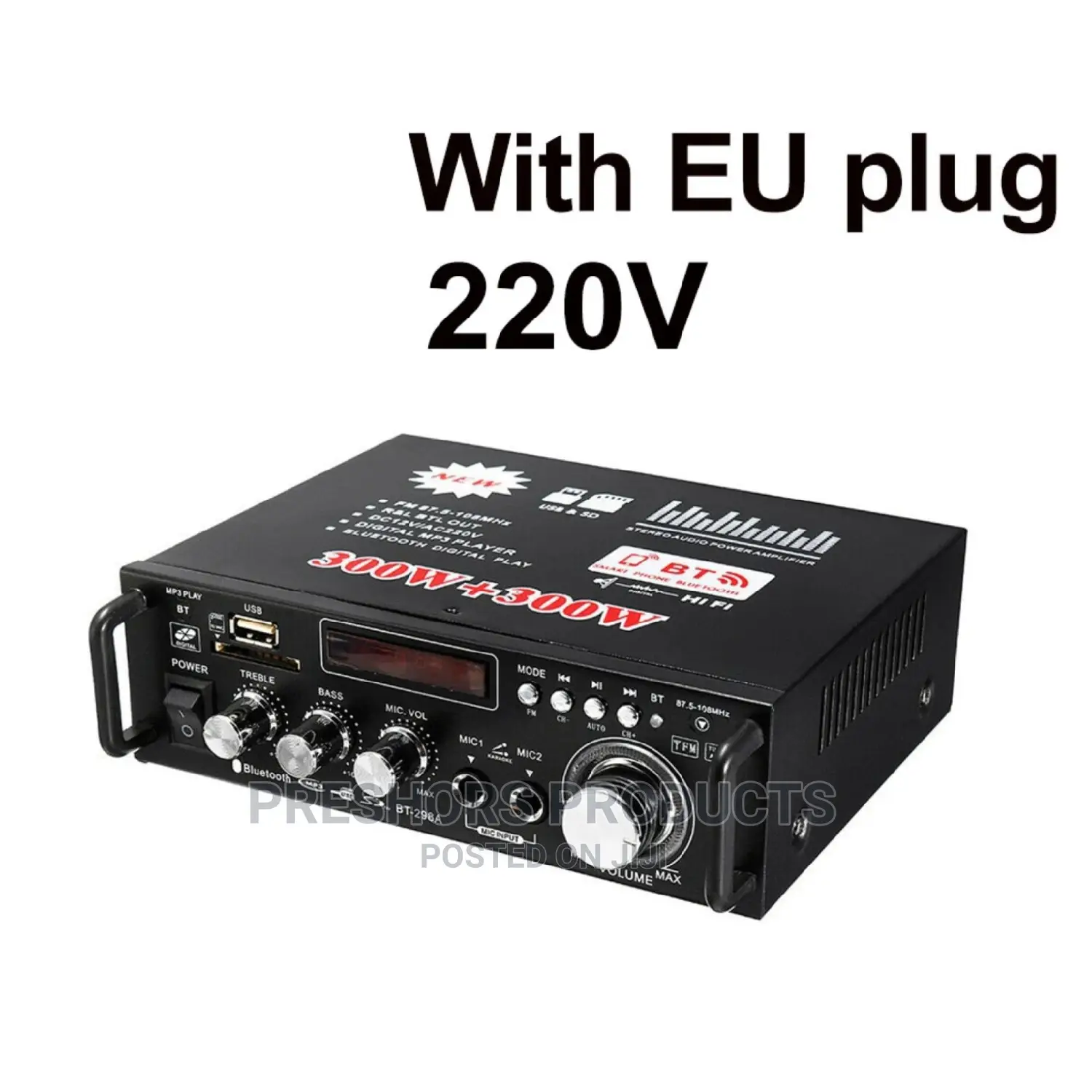 Hifi Stereo Audio Amplifier