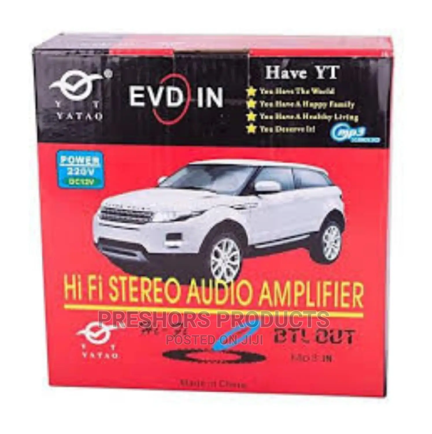 Hifi Stereo Audio Amplifier