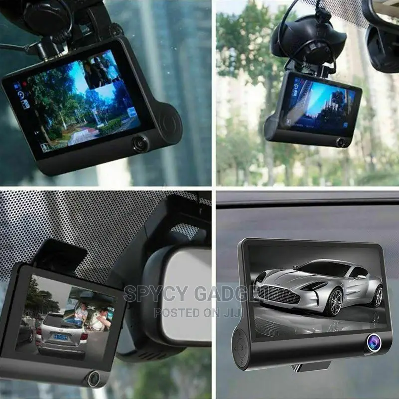 HD Car DVR With 3 Camera Lens