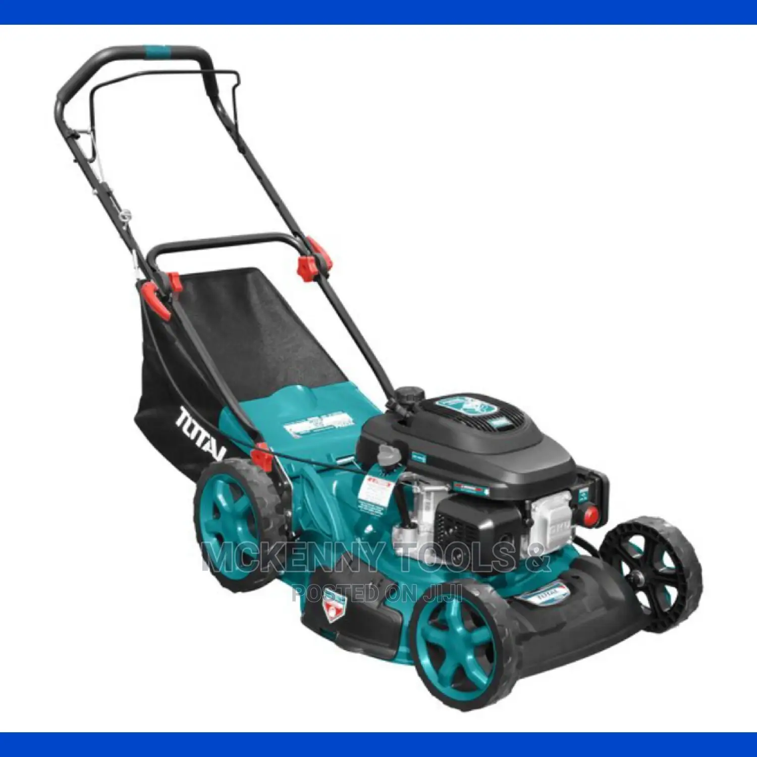 TOTAL Gasoline Lawn Mower Hand Push 196cc / 4.8hp / 51cm