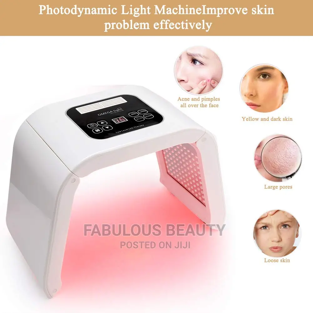 7 Colours Led Therapy Mask Skin Care Machine.