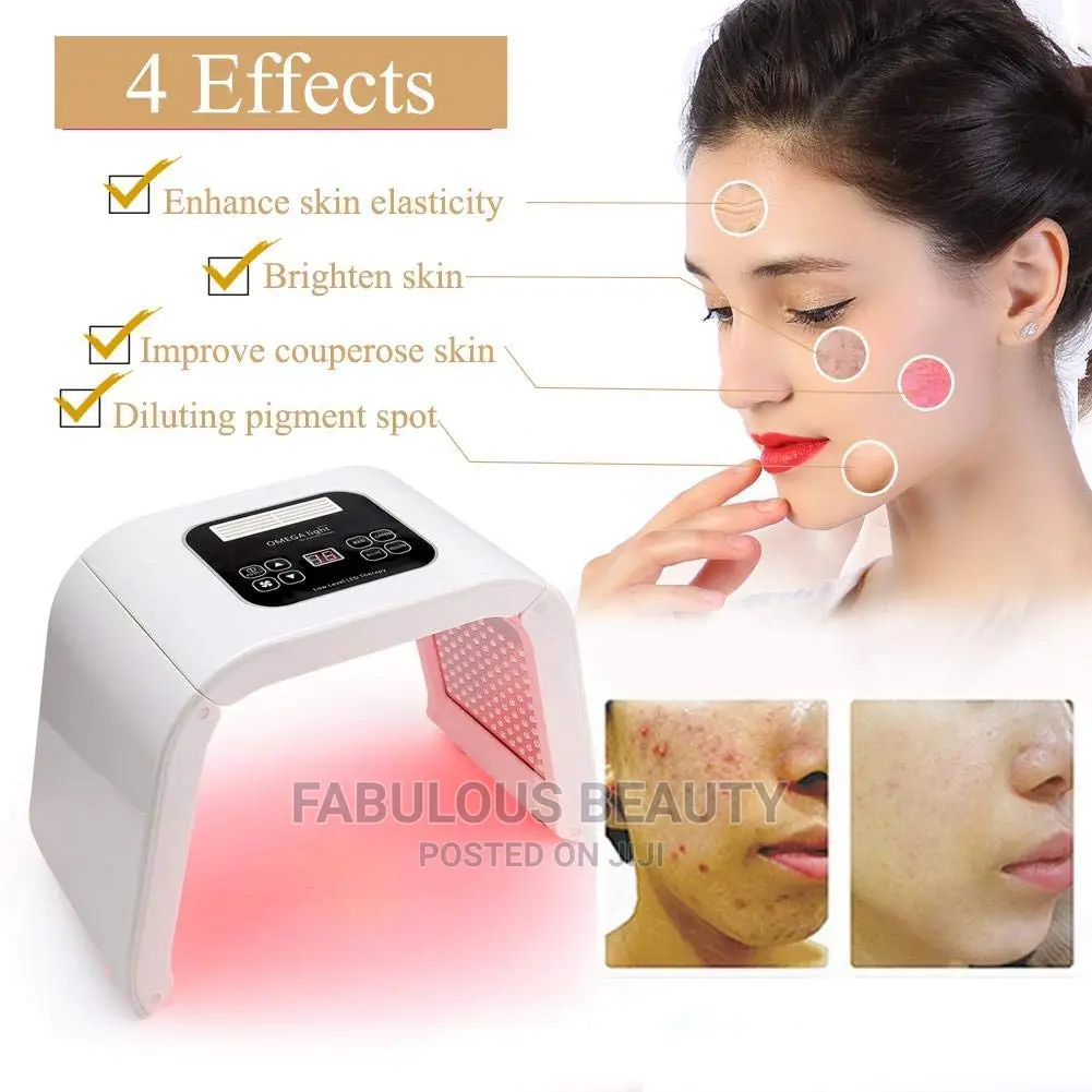7 Colours Led Therapy Mask Skin Care Machine.