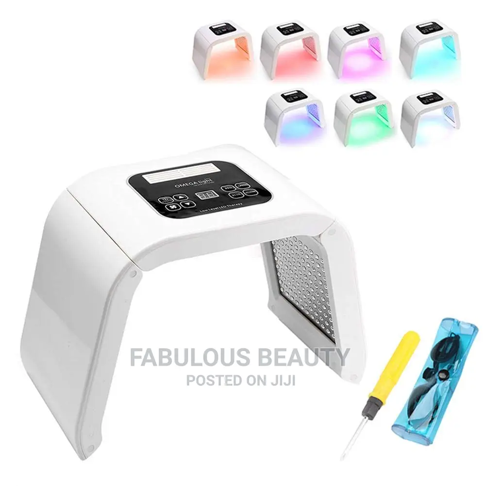7 Colours Led Therapy Mask Skin Care Machine.