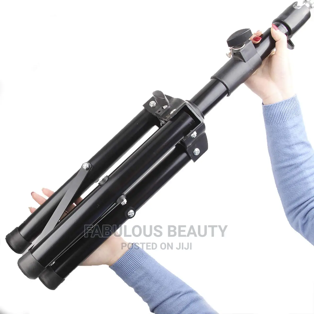 55 Inch Wig Stand Tripod Mannequin Head Stand.