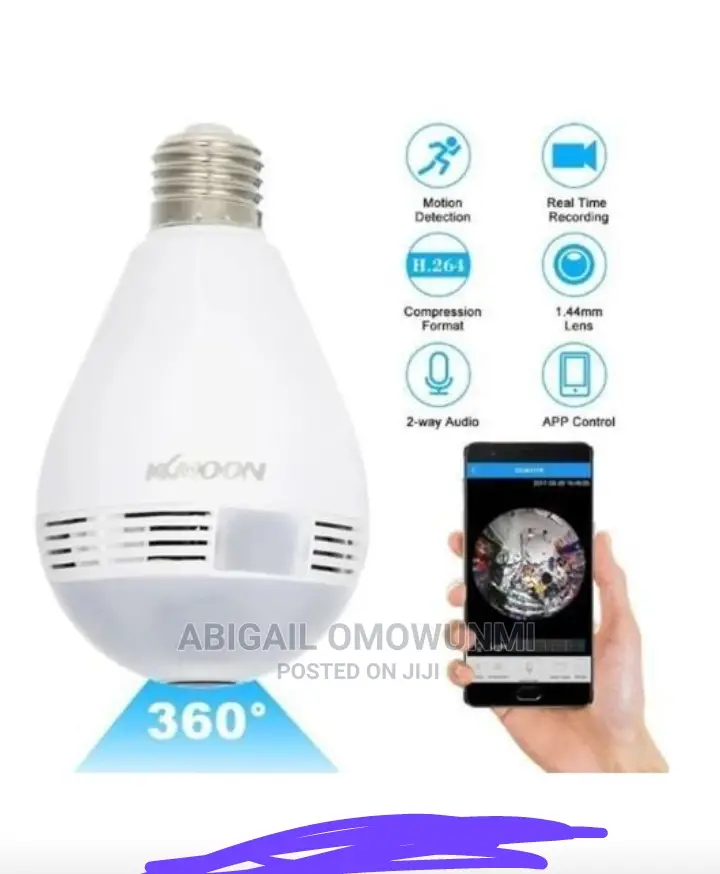 Panoramic Camera Wireless Light Bulb Ip Camera Wifi 360
