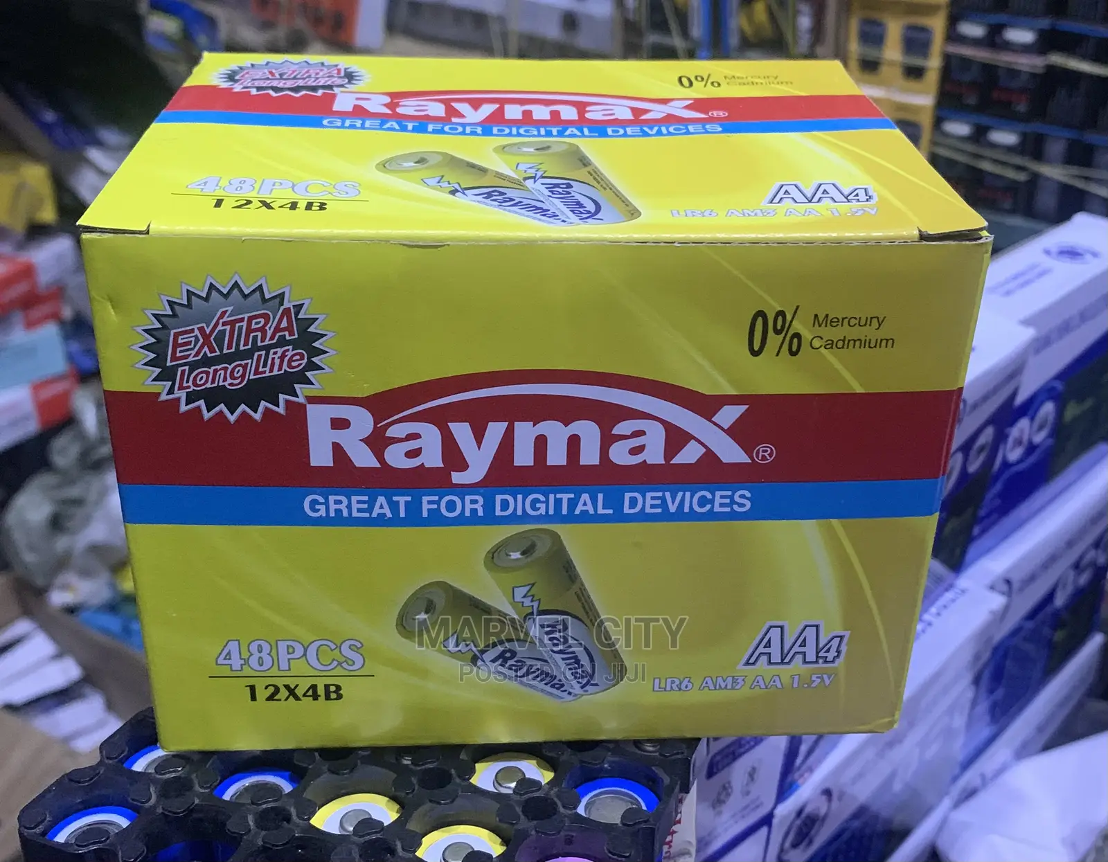 Raymax Alkaline Battery (Non Rechargeable)
