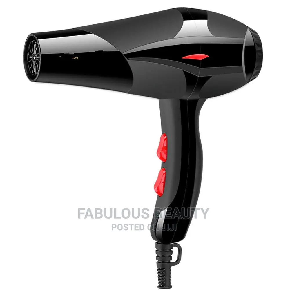 Hair Dryer 2100w Black Hair Dryer Adjustable Heat Settings