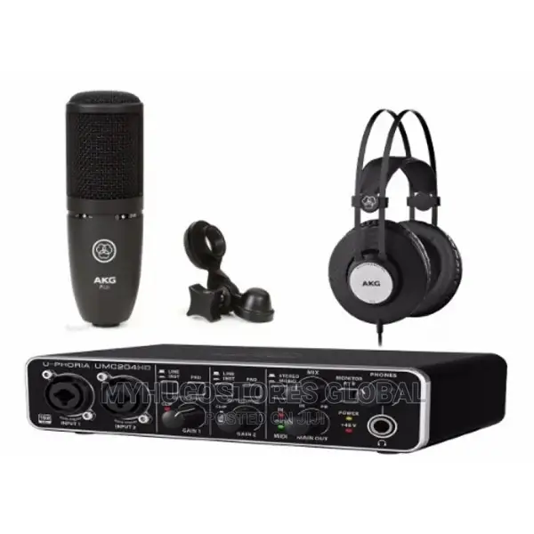 Behringer Umc204hd With Mic and Headphone