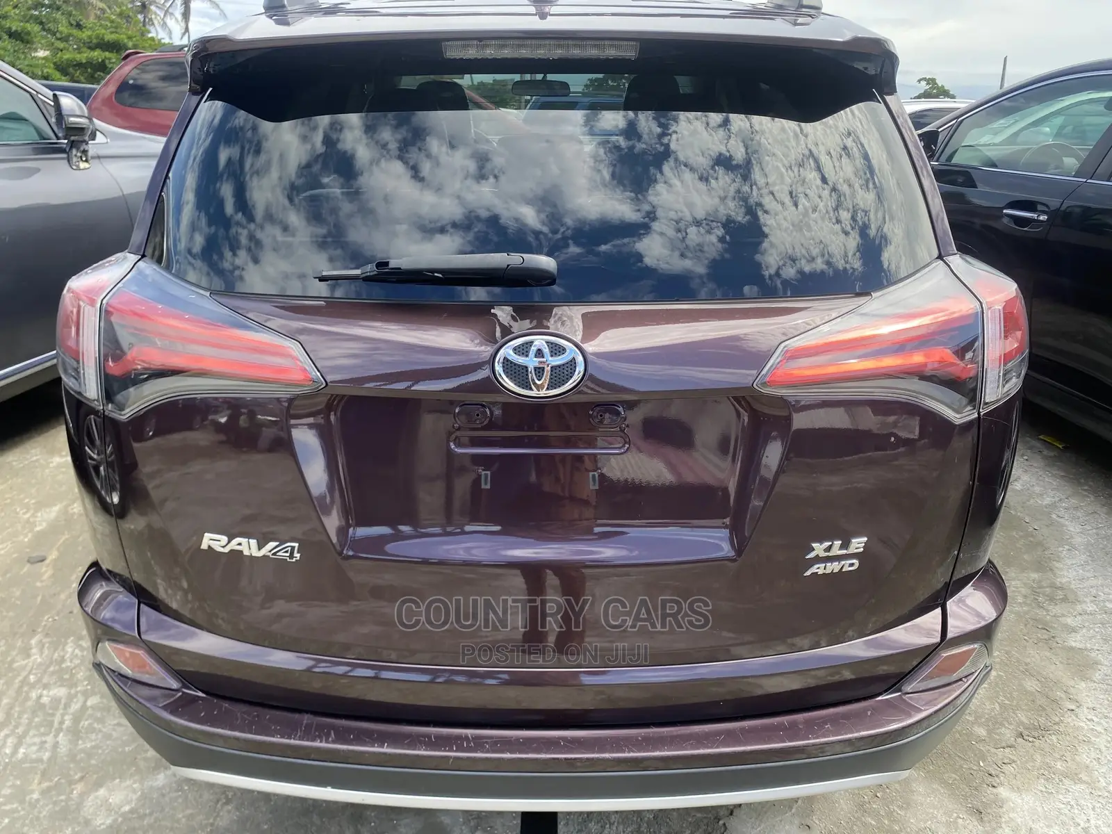 Toyota RAV4 XLE AWD (2.5L 4cyl 6A) 2016 Purple