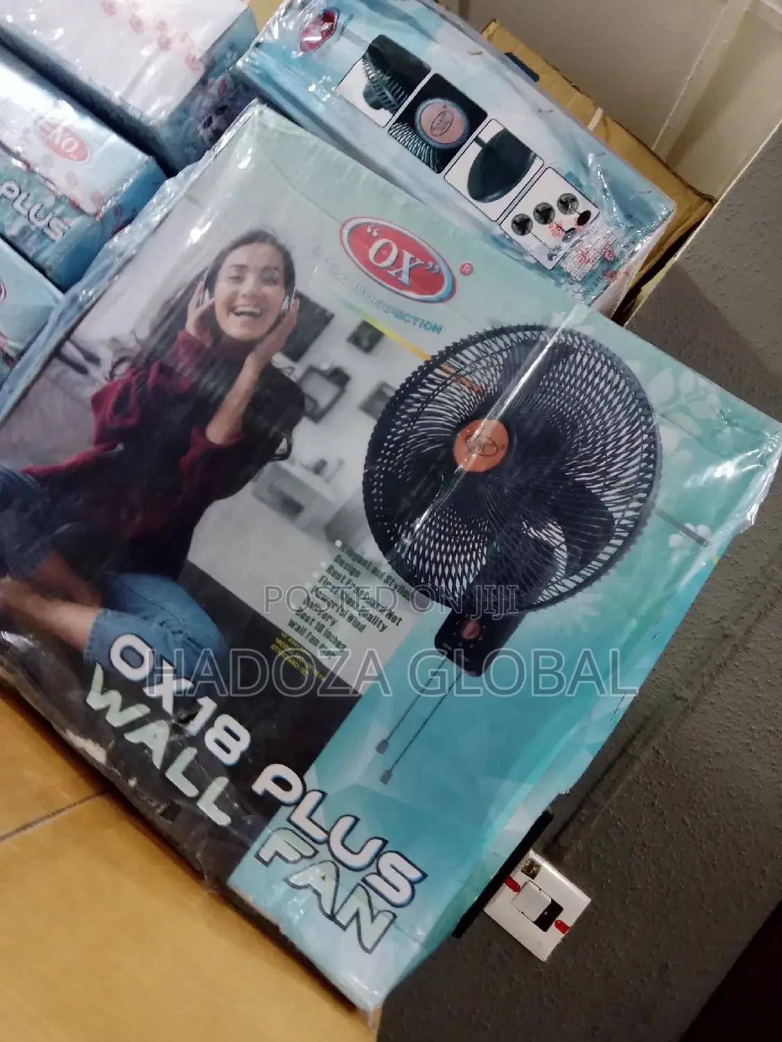 Ox 18 Inches Iron Wall Fan