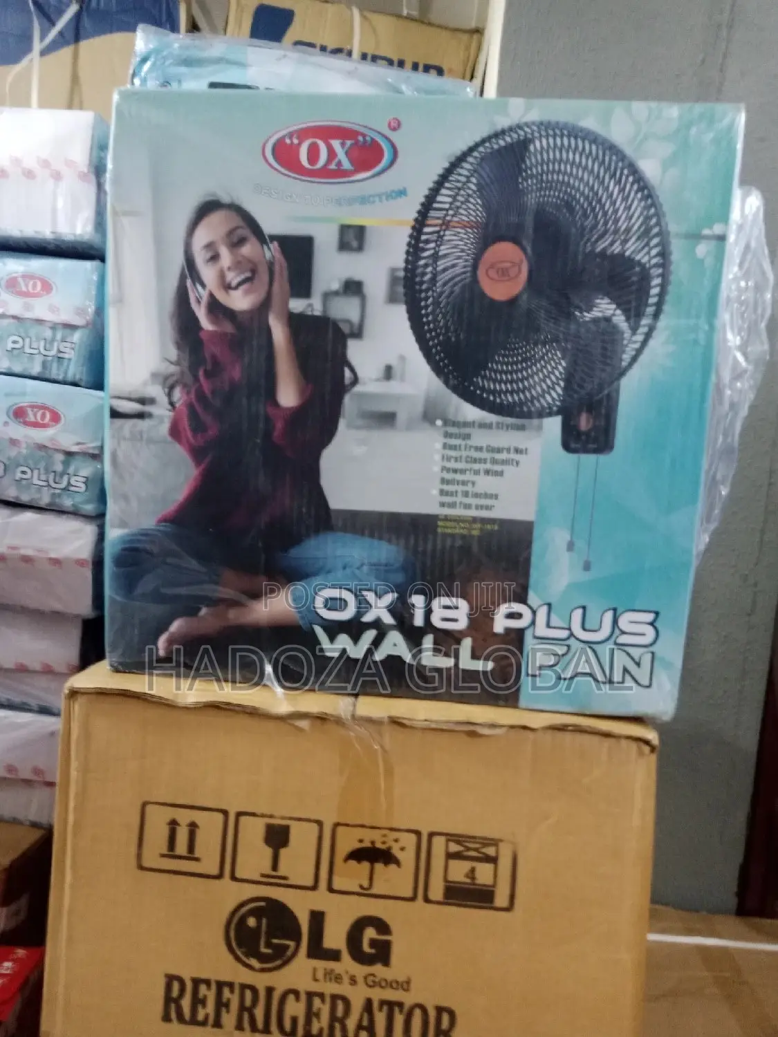 Ox Wall Fan 18 Inches