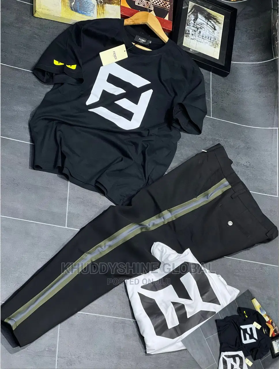 Tee Shirt Joggers Pants and Trousers Size 32_40
