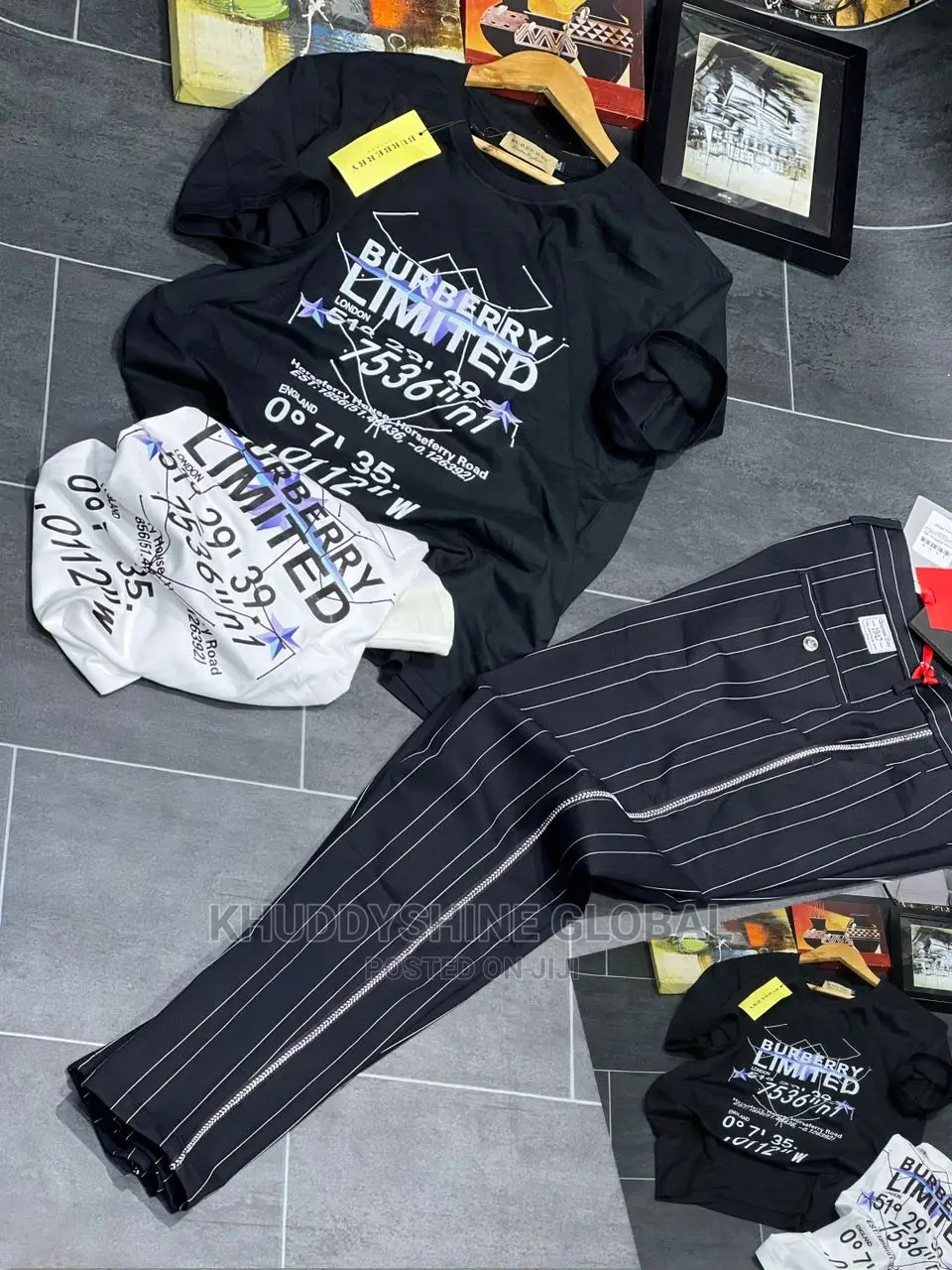 Tee Shirt Joggers Pants and Trousers Size 32_40