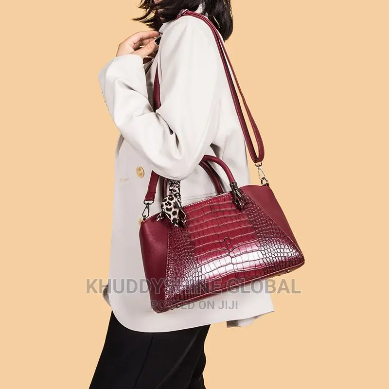 Stock 3 In 1 Quality Leather Bags