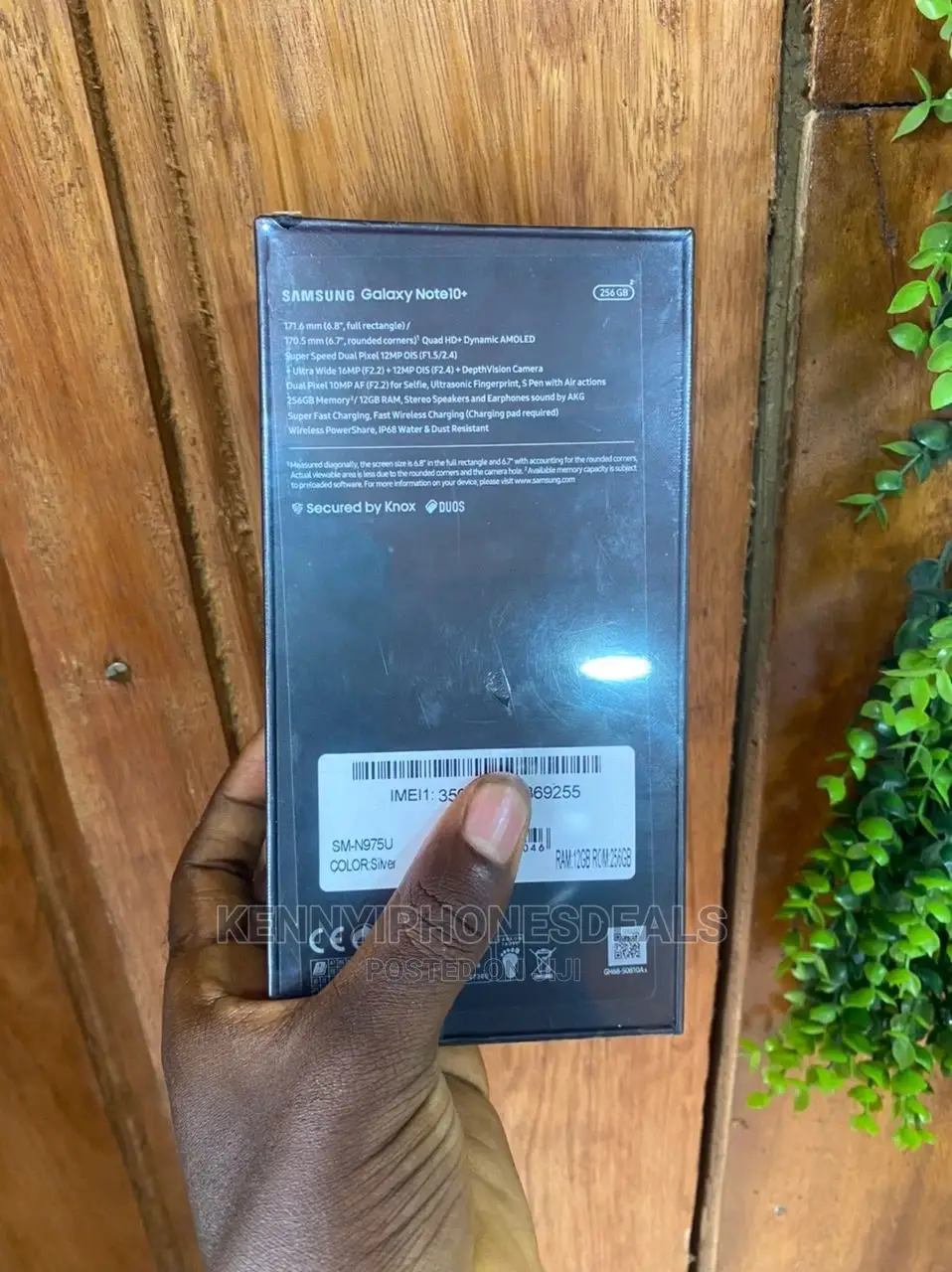 New Samsung Galaxy Note 10 Plus 256 GB Silver