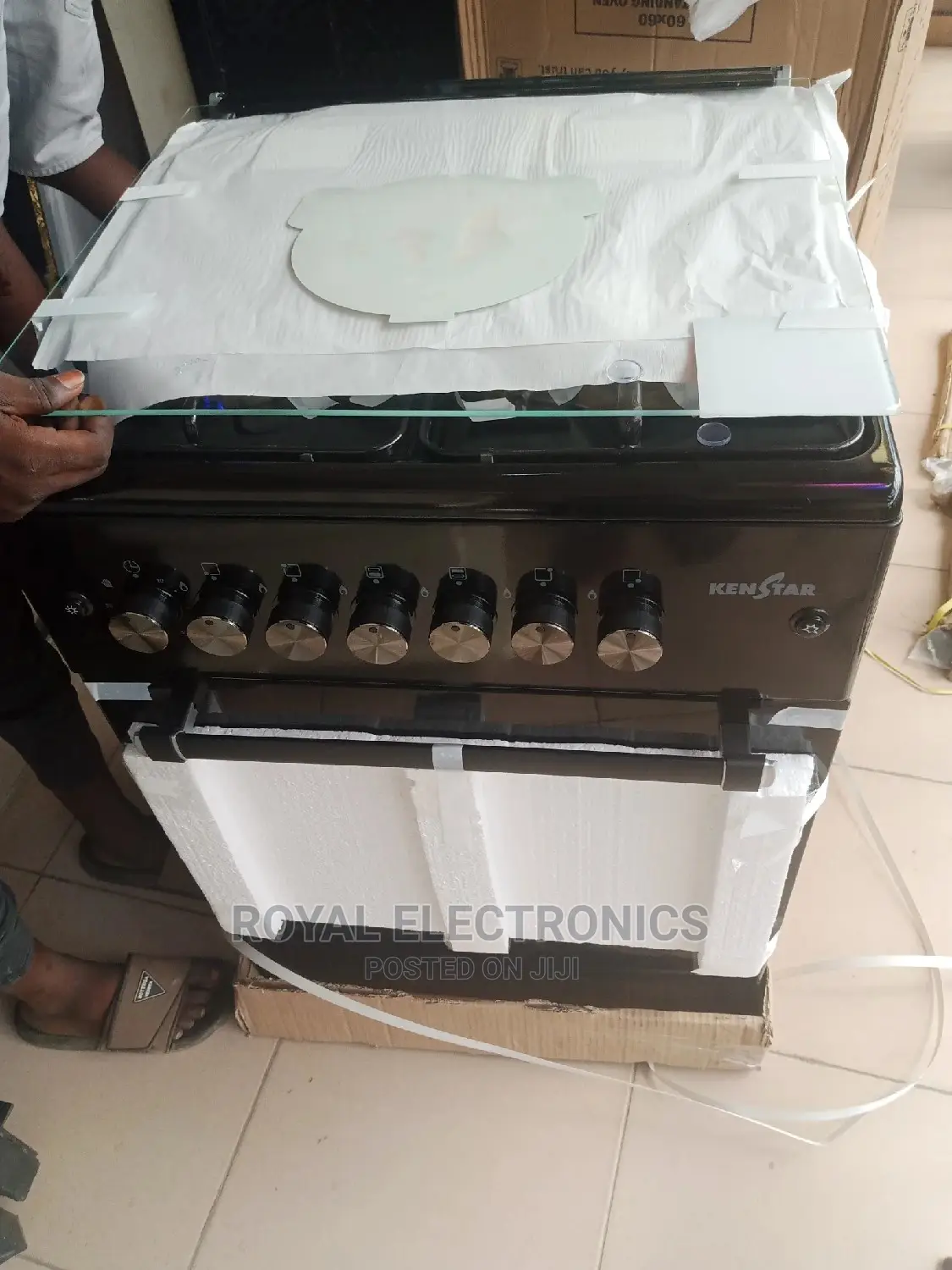 World Best Kenstar 60*60 Standing 4 Gas Burner+Oven