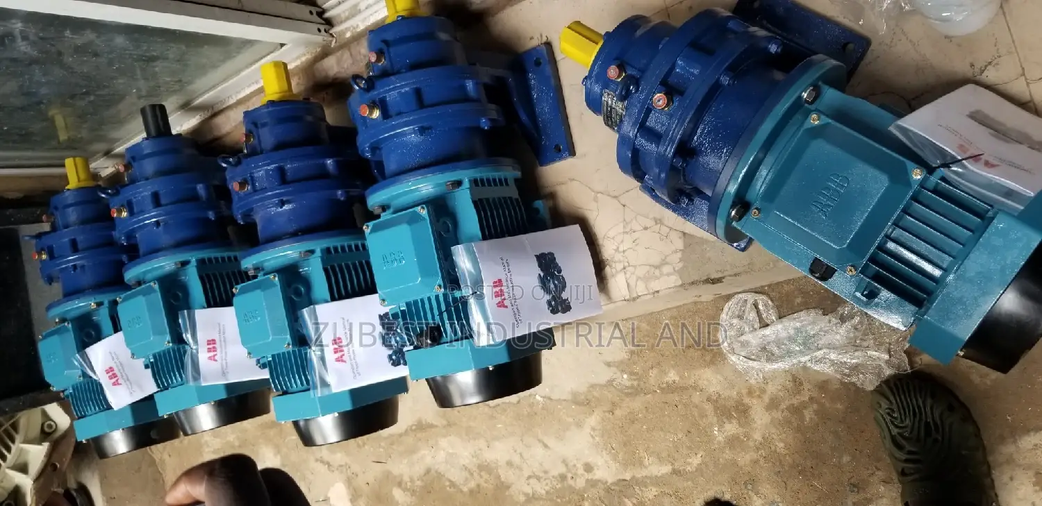 Abb Electric Gear Motor 5hp