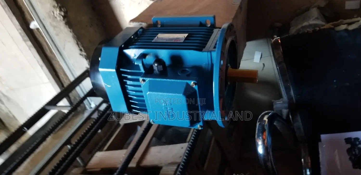 Abb Electric Motor 5hp Flange Original