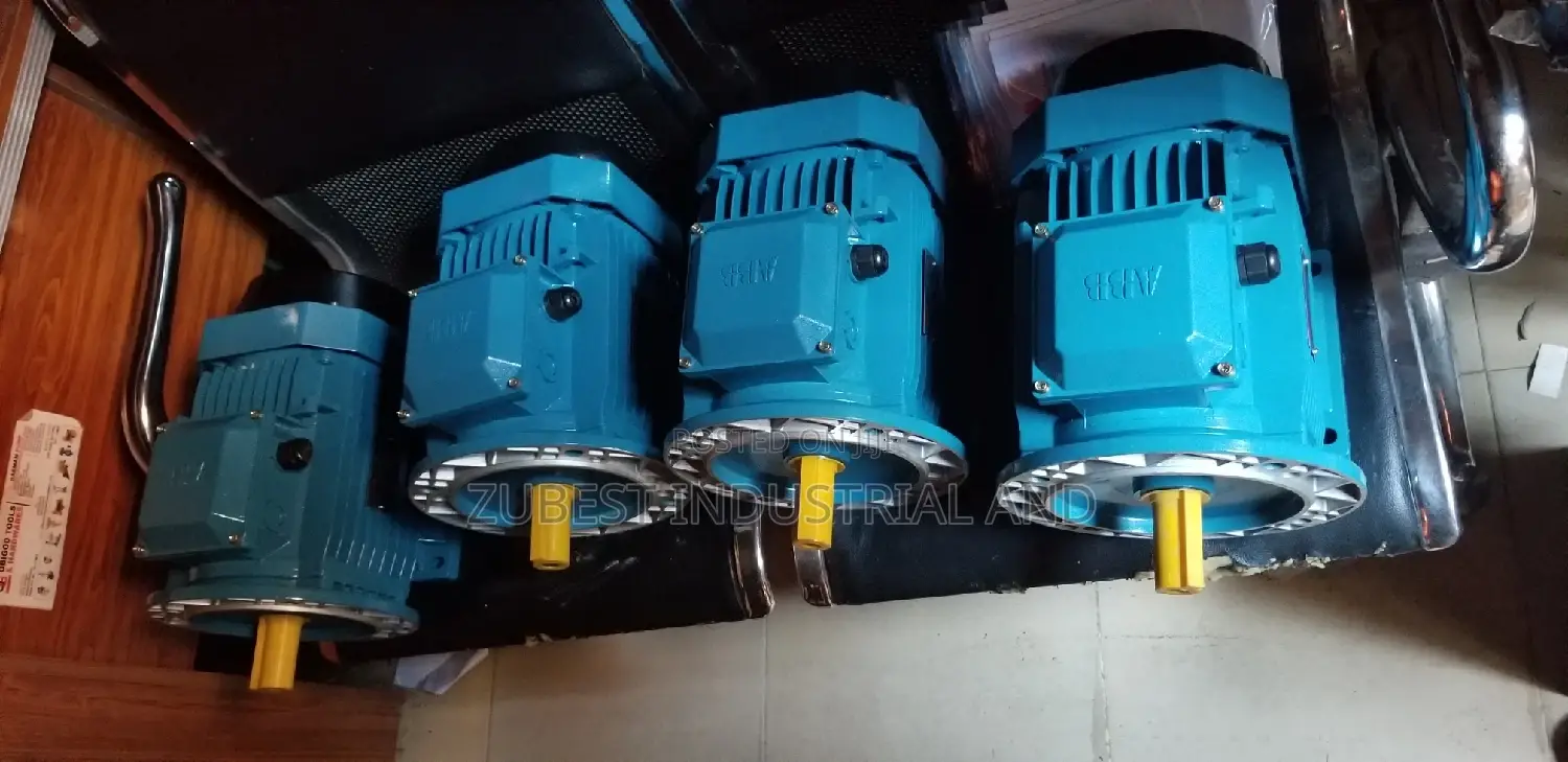 Abb Electric Motor 5hp Flange Original